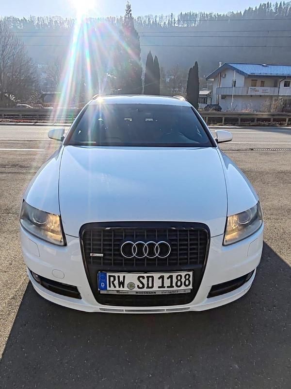 Weiß Gebraucht 2008 Audi A6 S-Line Kombi | 3.400 € (Superpreis) - Bild 1/4