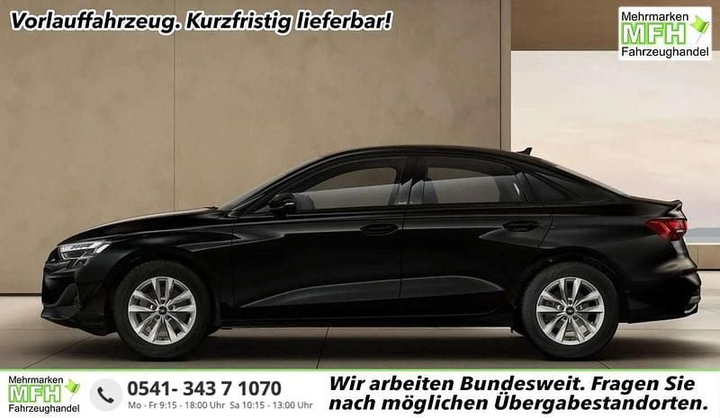 Brilliantschwarz Neu 2025 Audi A3 Limousine | 28.259 € (Guter Preis) - Bild 1/4