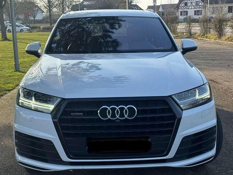 Gebraucht Audi Q7 S-Line 272 PS (200 kW) 2018 Gletscherweiß metallic SUV
