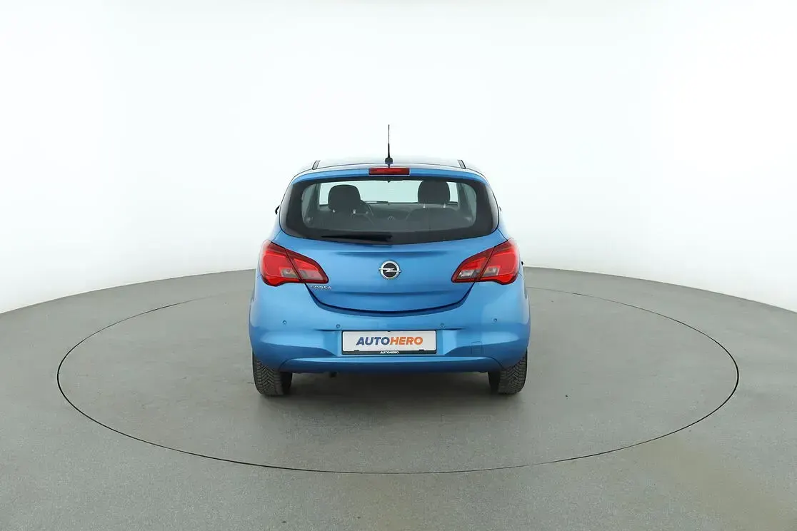 Gebraucht Opel Corsa Edition 90 PS (66 kW) 2016 Blau Kleinwagen