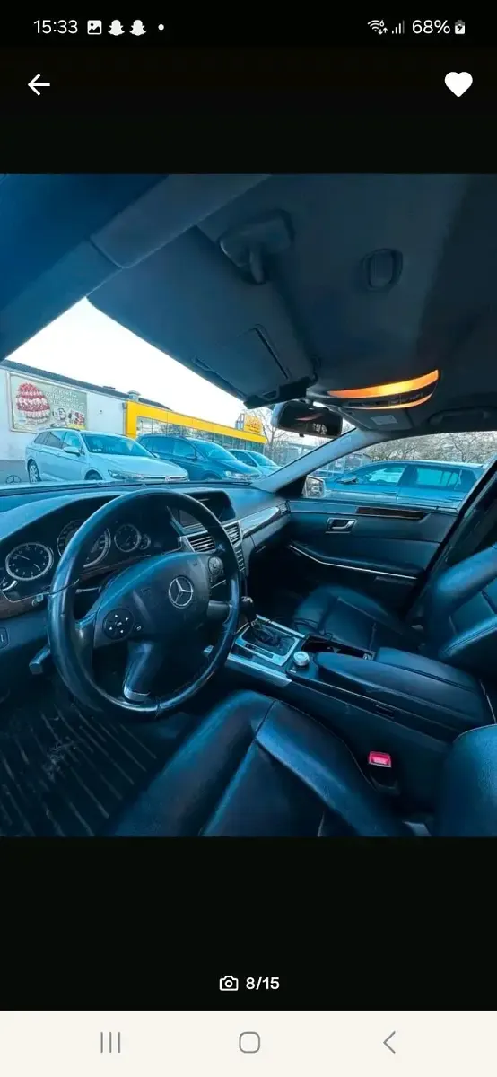 Gebraucht Mercedes E200 136 PS (100 kW) 2010 Grau Limousine