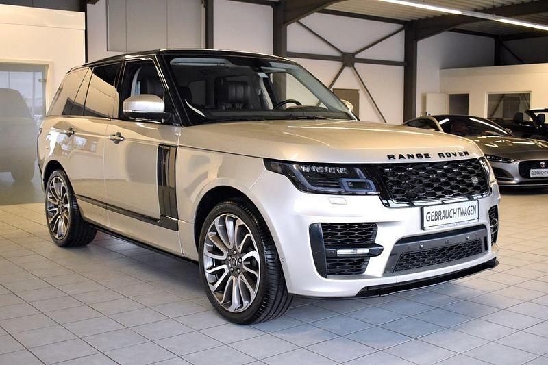 Silber Gebraucht 2014 Land Rover Range Rover Vogue SUV | 34.999 € (Superpreis) - Bild 1/4
