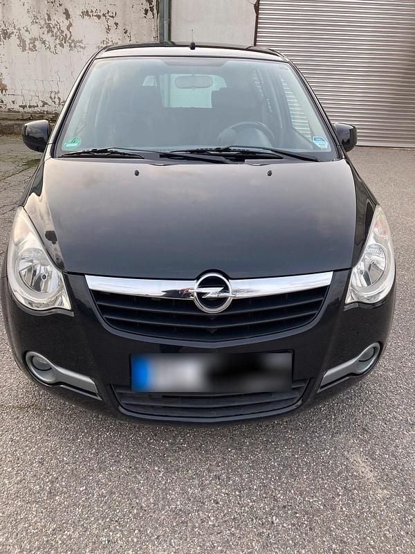 Gebraucht Opel Agila 86 PS (63 kW) 2010 Schwarz Kleinwagen