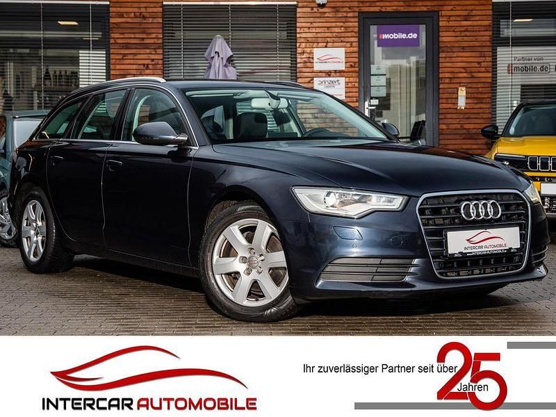 Mondscheinblau metallic Gebraucht 2015 Audi A6 Business Kombi | 15.890 € (Guter Preis) - Bild 1/4