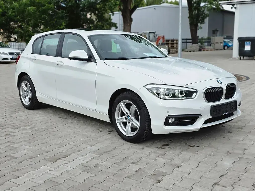 Gebraucht BMW 116 116 PS (85 kW) 2015 Weiß Kleinwagen