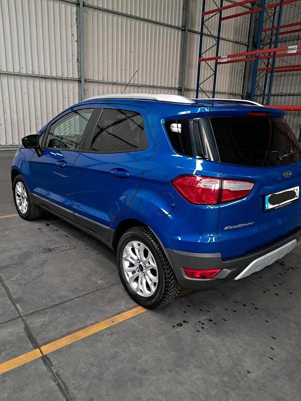 Blau Gebraucht 2015 Ford Ecosport Titanium SUV | 6.200 € (Superpreis) - Bild 1/4