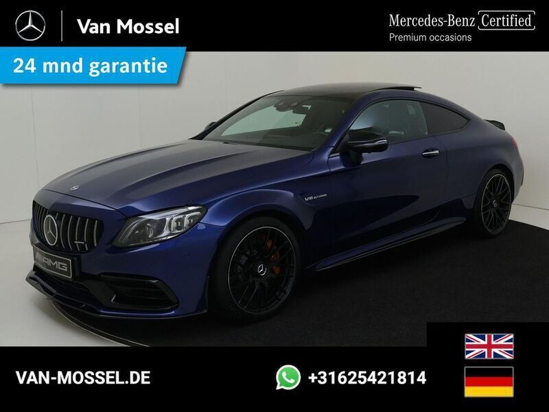 Blau Gebraucht 2021 Mercedes C63 AMG Premium Plus Coupé | 79.257 € (Fairer Preis) - Bild 1/4