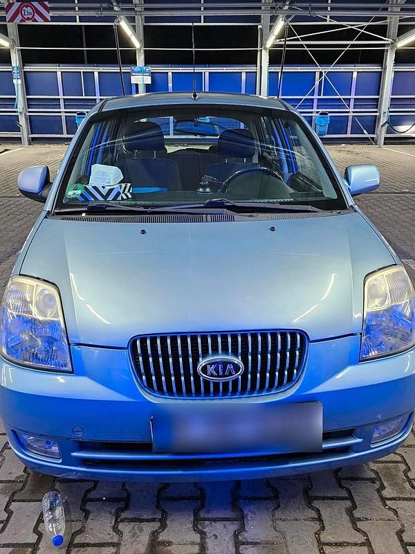 Gebraucht Kia Picanto 61 PS (44 kW) 2007 Blau Kleinwagen