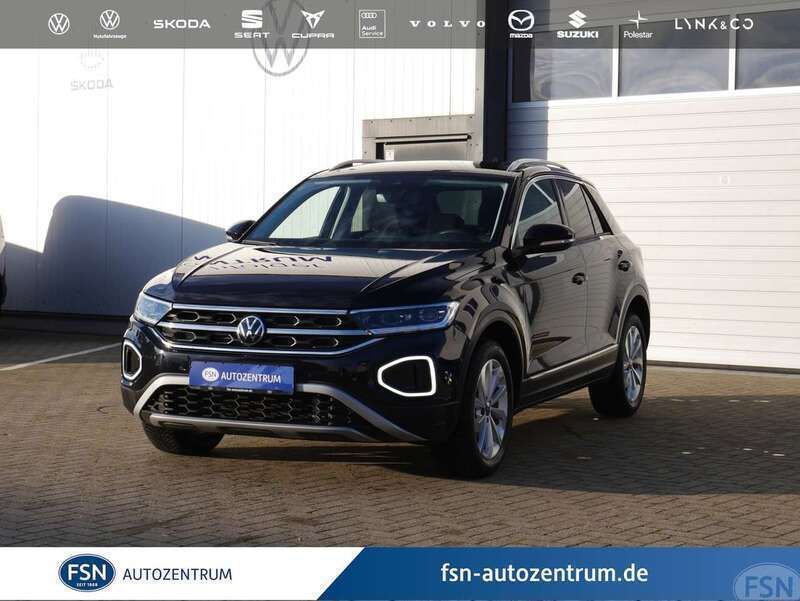 Schwarz Gebraucht 2024 VW T-Roc Style SUV | 29.860 € (Fairer Preis) - Bild 1/4