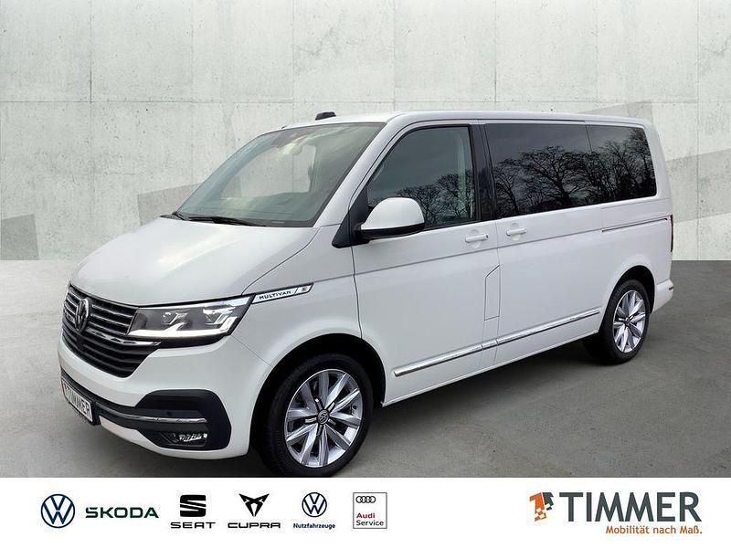 Candy weiß Gebraucht 2021 VW Multivan Generation Six Van | 46.890 € (Teuer) - Bild 1/4