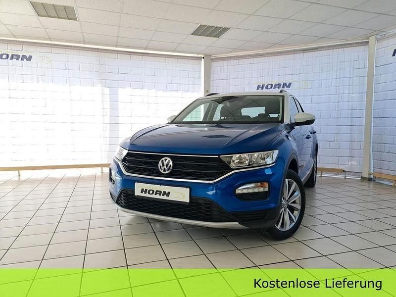 Blau Gebraucht 2018 VW T-Roc Style SUV | 18.990 € (Fairer Preis) - Bild 1/4