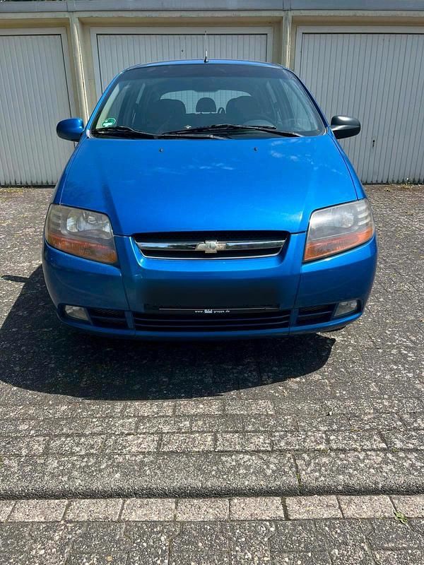 Blau Gebraucht 2006 Chevrolet Kalos Kleinwagen | 1.100 € (Fairer Preis) - Bild 1/4