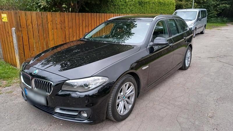 Schwarz Gebraucht 2016 BMW 520 Efficient Dynamics Kombi | 16.800 € (Fairer Preis) - Bild 1/4