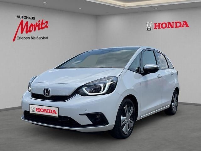 Platinum white p. Gebraucht 2021 Honda Jazz Executive Kleinwagen | 19.470 € (Fairer Preis) - Bild 1/3