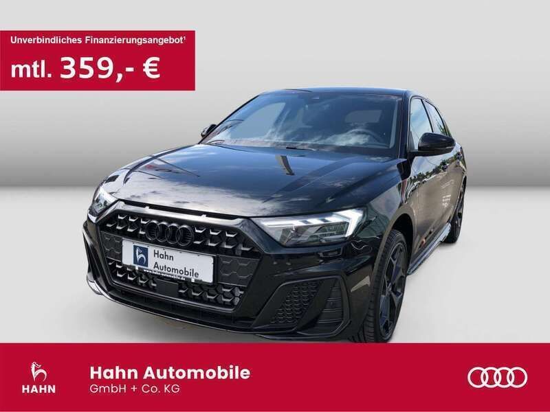 Schwarz Gebraucht 2024 Audi A1 Sportback S-Line Kleinwagen | 35.490 € (Teuer) - Bild 1/3