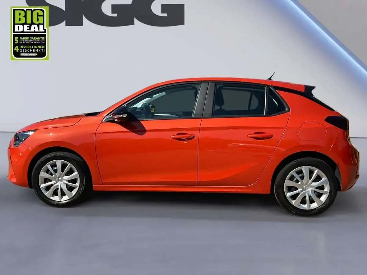 Gebraucht Opel Corsa Edition 75 PS (55 kW) 2023 Power orange/dynamik orange Kleinwagen