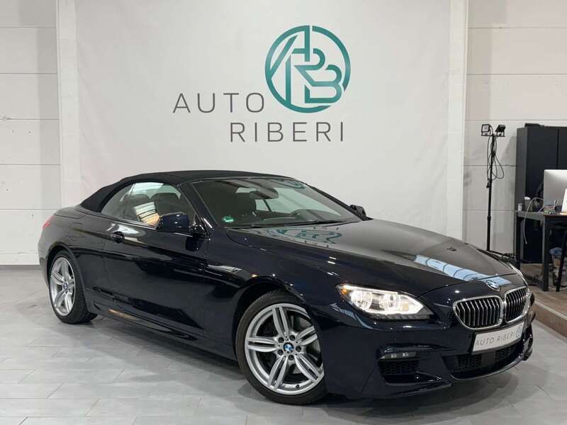 Carbonschwarz metallic Gebraucht 2014 BMW 640 Cabriolet Performance Cabrio | 37.999 € (Teuer) - Bild 1/4