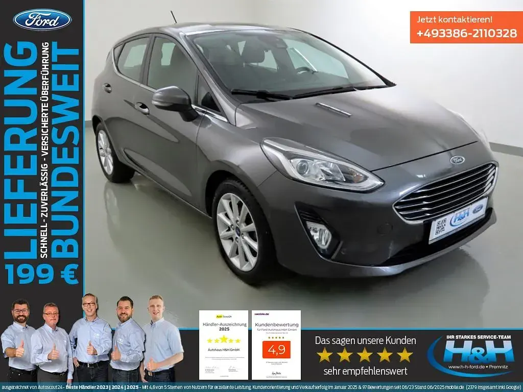 Gebraucht Ford Fiesta Titanium 101 PS (74 kW) 2018 Kleinwagen
