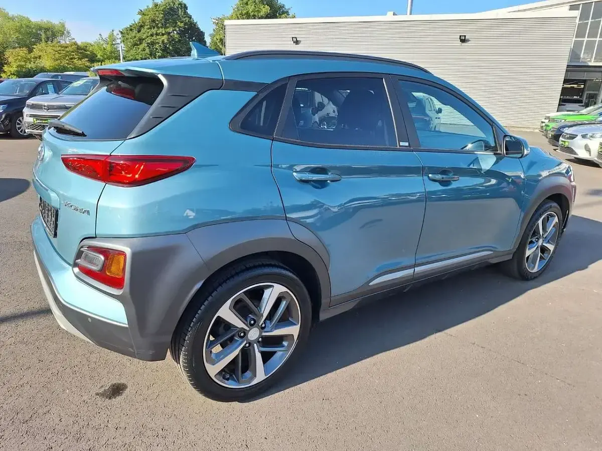 Gebraucht Hyundai Kona Premium 120 PS (88 kW) 2020 Blau SUV