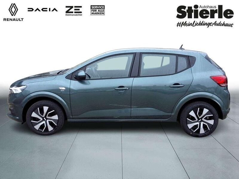 Neu Dacia Sandero Expression 91 PS (66 kW) 2025 Zedergrün Kleinwagen
