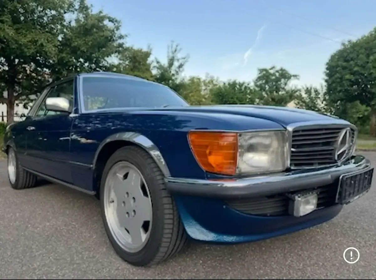 Gebraucht Mercedes SLC450 AMG 218 PS (160 kW) 1978 Blau Coupé