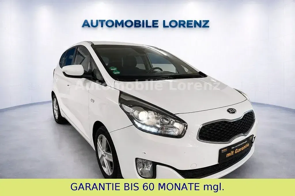Gebraucht Kia Carens Vision 136 PS (100 kW) 2014 Weiß Van / Kleinbus