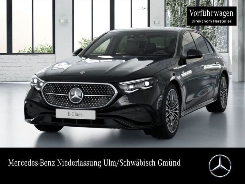 Obsidianschwarz Gebraucht 2025 Mercedes E300 AMG Limousine | 66.790 € - Bild 1/4