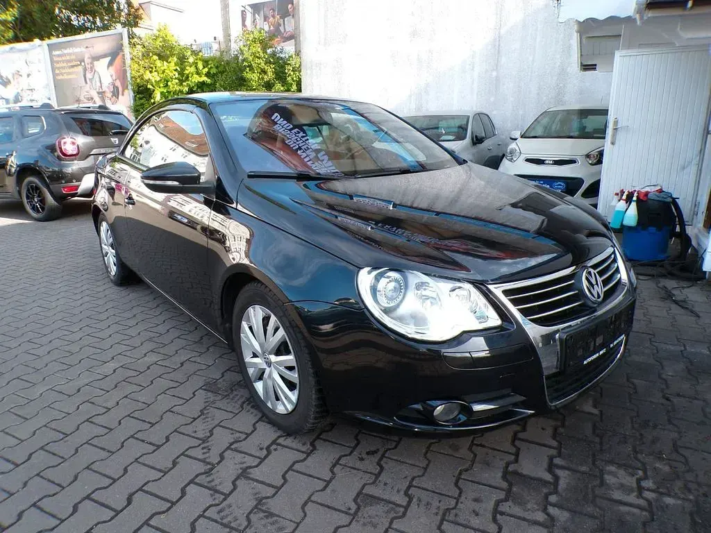 Gebraucht VW Eos 140 PS (102 kW) 2008 Schwarz Cabrio
