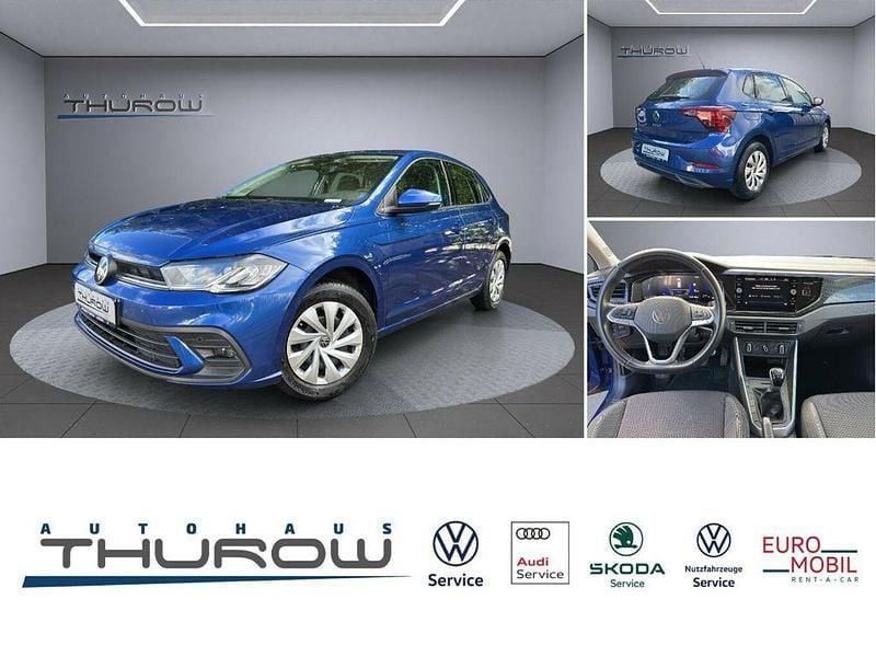 Reef blue metallic Gebraucht 2023 VW Polo Life Limousine | 17.400 € (Guter Preis) - Bild 1/4