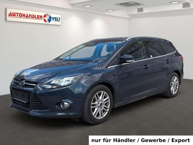 Grau Gebraucht 2013 Ford Focus Titanium Kombi | 2.699 € (Superpreis) - Bild 1/3