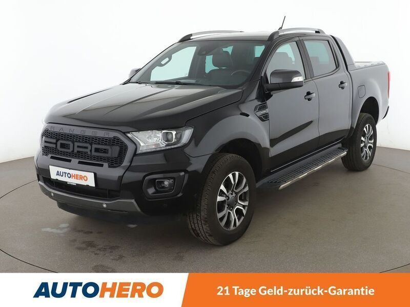Schwarz Gebraucht 2021 Ford Ranger Wildtrack Abholung | 30.290 € (Superpreis) - Bild 1/3