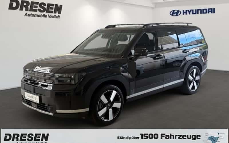 Schwarz Neu 2025 Hyundai Santa Fe Prime SUV | 51.490 € (Guter Preis) - Bild 1/4