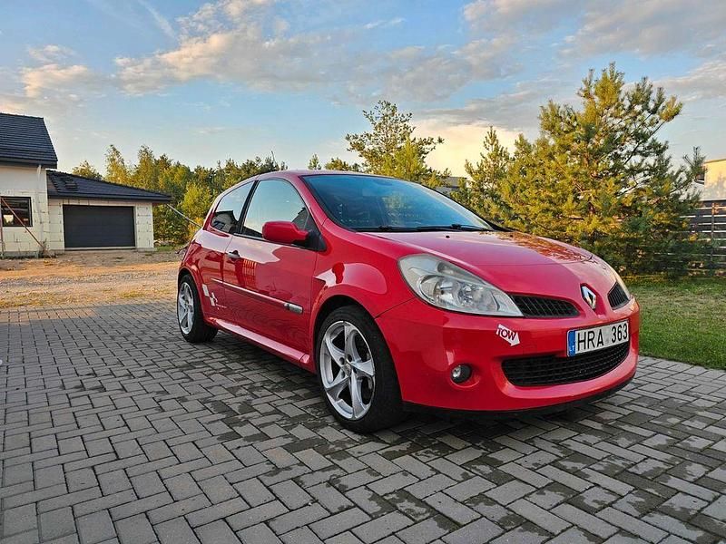 Rot Gebraucht 2007 Renault Clio R.S. R.S. Kleinwagen | 7.500 € (Superpreis) - Bild 1/4