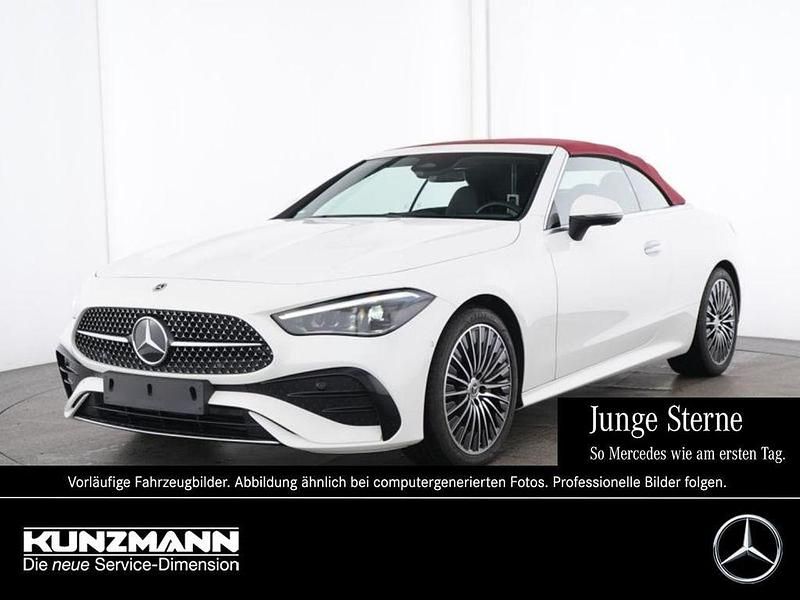 Polarweiß Gebraucht 2024 Mercedes CLE200 AMG Cabrio | 54.785 € (Fairer Preis) - Bild 1/4
