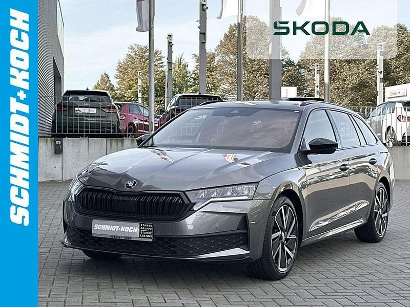 Graphitegrau metallic Gebraucht 2024 Skoda Octavia SportLine Kombi | 35.999 € (Teuer) - Bild 1/4