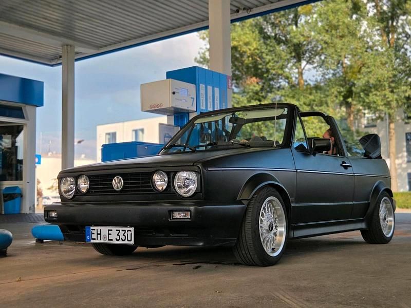 Gebraucht VW Golf Cabriolet Karmann 98 PS (72 kW) 1990 Schwarz Cabrio
