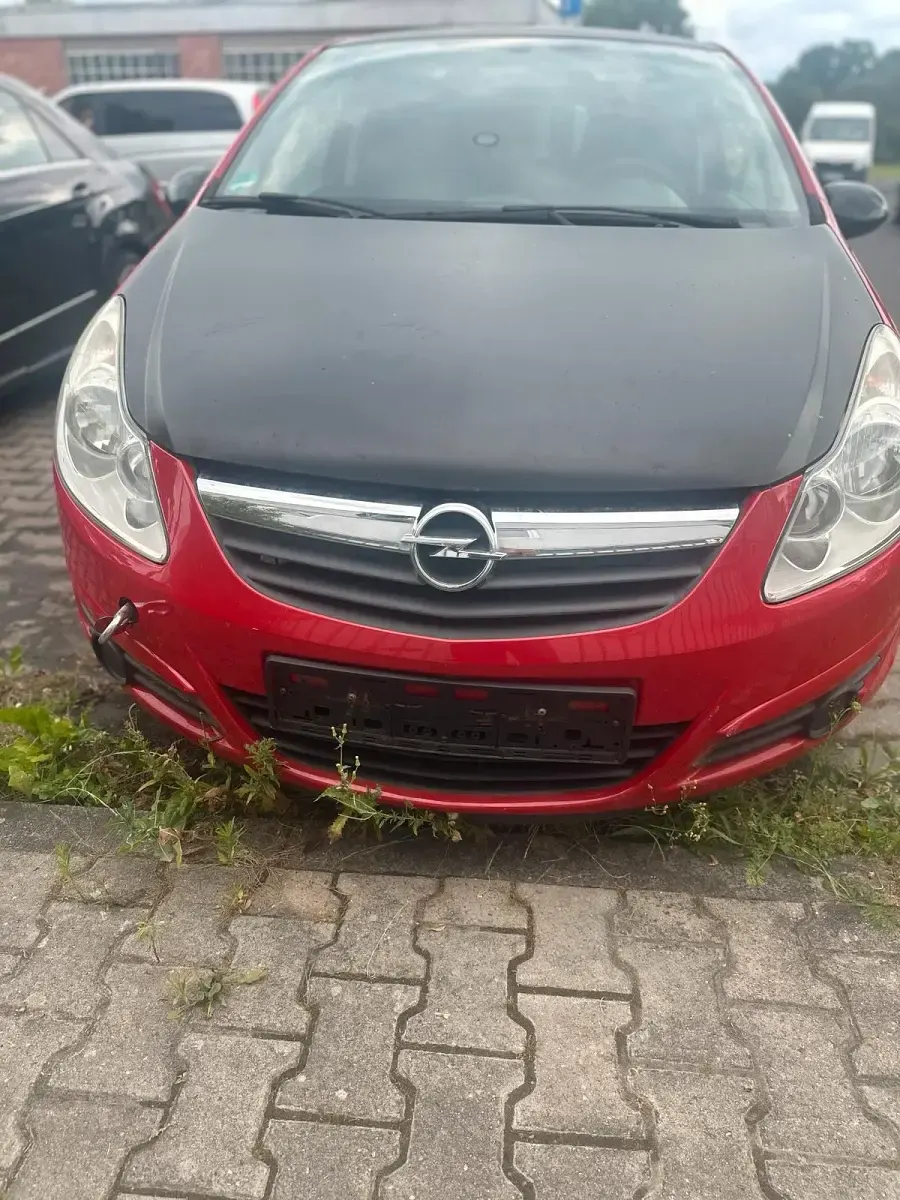 Gebraucht Opel Corsa 55 PS (40 kW) 2009 Rot Kleinwagen