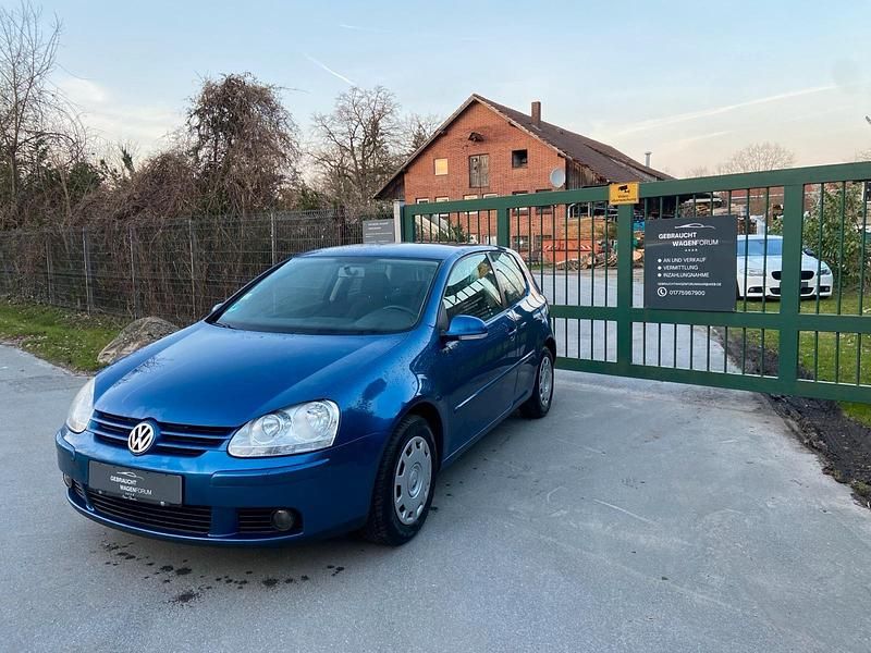 Gebraucht VW Golf V 105 PS (77 kW) 2006 Blau Kleinwagen