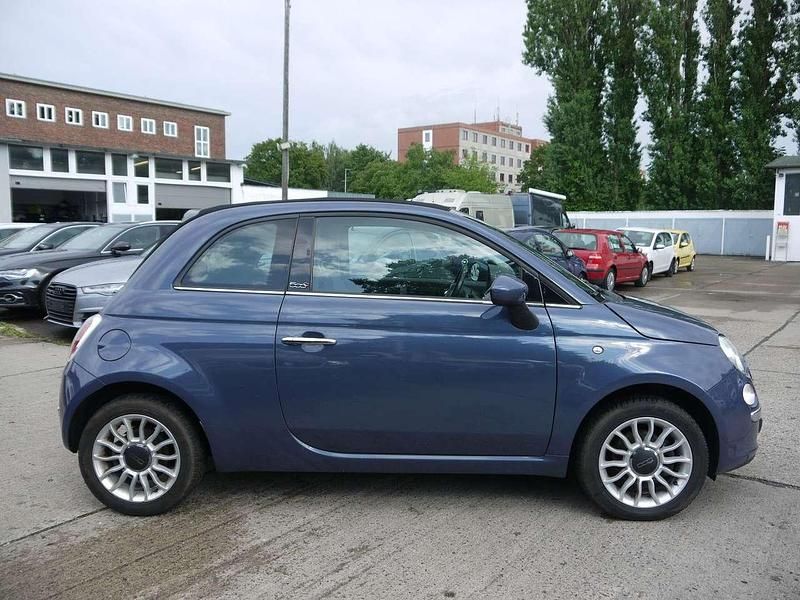 Gebraucht Fiat 500C 101 PS (74 kW) 2014 Blau Cabrio