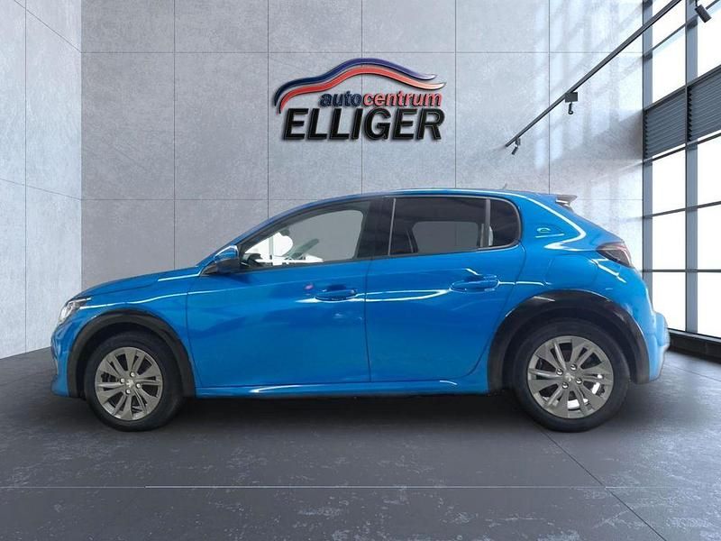 Gebraucht Peugeot e-208 Allure 100 kW (136 PS) 2021 Blau Kleinwagen