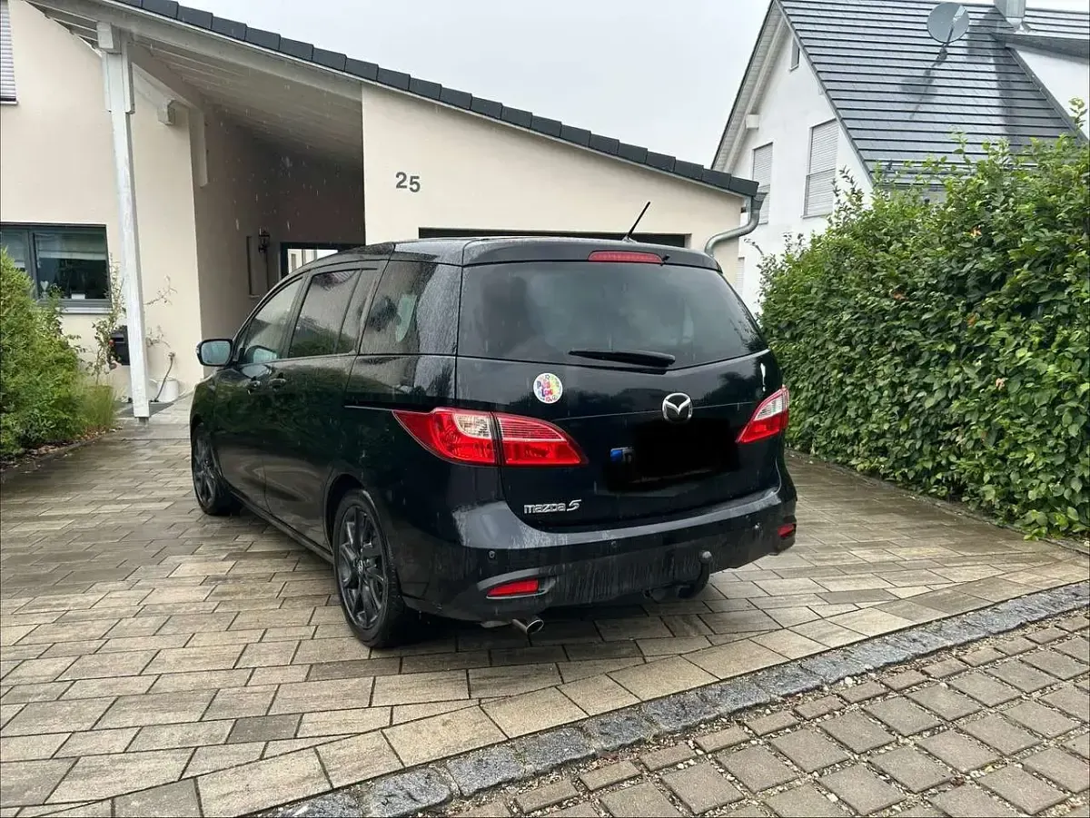 Gebraucht Mazda 5 Center-Line 144 PS (105 kW) 2013 Schwarz Van / Kleinbus