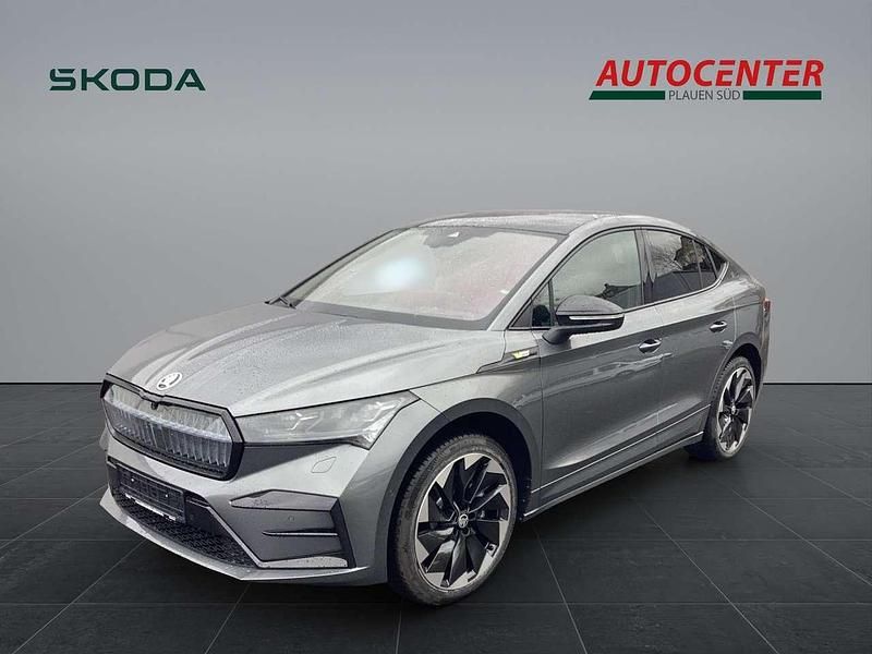 Graphitegrau metallic Gebraucht 2025 Skoda Enyaq iV Suite SUV | 49.900 € - Bild 1/4