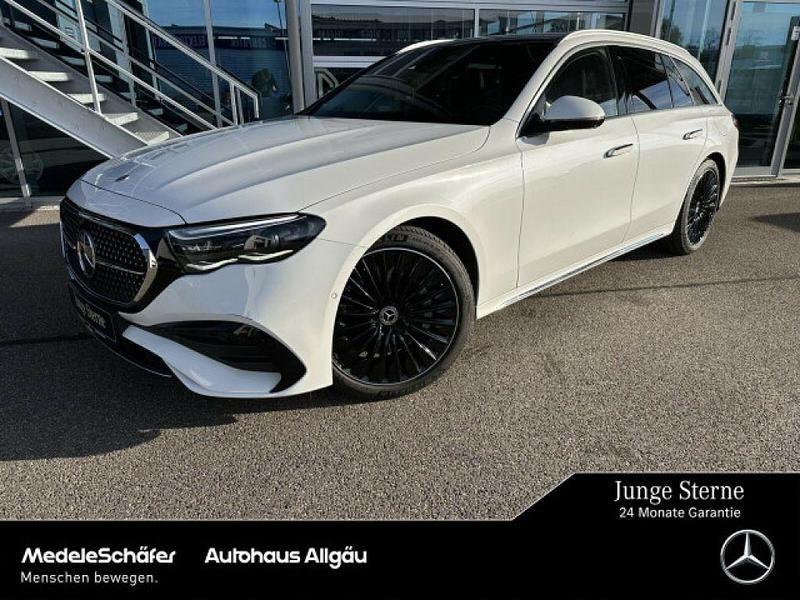 Manufaktur lack manufaktur opalithweiß b Gebraucht 2024 Mercedes E300 AMG Kombi | 64.889 € (Teuer) - Bild 1/4