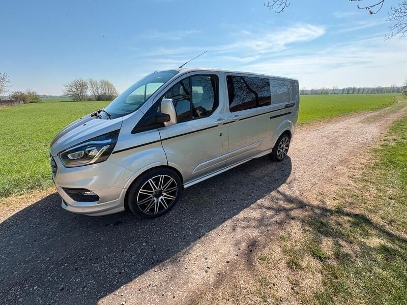 Silber Gebraucht 2020 Ford Transit Sport Van / Kleinbus | 29.500 € (Teuer) - Bild 1/4