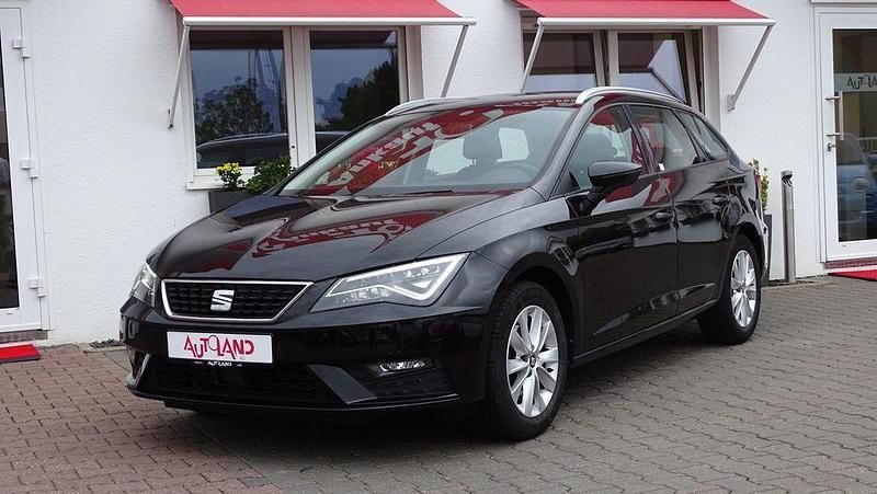 Schwarz Gebraucht 2019 Seat Leon ST Kombi | 16.950 € (Fairer Preis) - Bild 1/4
