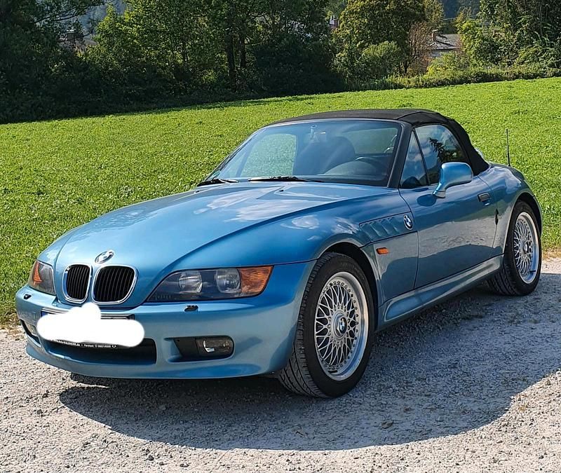 Blau Gebraucht 1997 BMW Z3 Cabrio | 6.300 € (Fairer Preis) - Bild 1/4