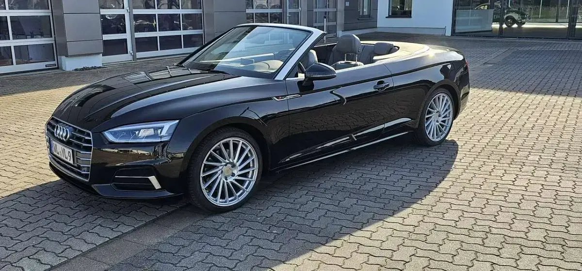 Gebraucht Audi A5 Cabriolet Sport 150 PS (110 kW) 2018 Schwarz Cabrio