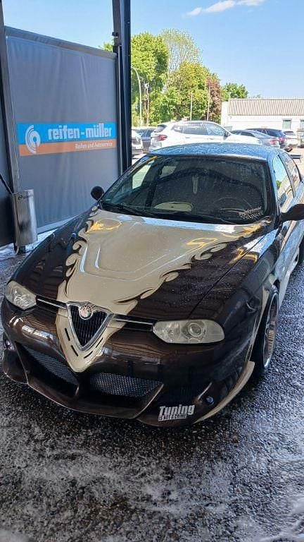 Beige Gebraucht 2003 Alfa Romeo 156 Distinctive Limousine | 18.000 € - Bild 1/4