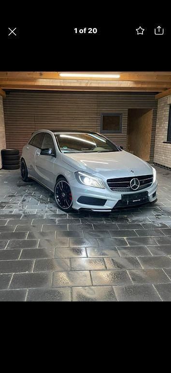 Grau Gebraucht 2013 Mercedes A180 AMG line Limousine | 13.500 € - Bild 1/4