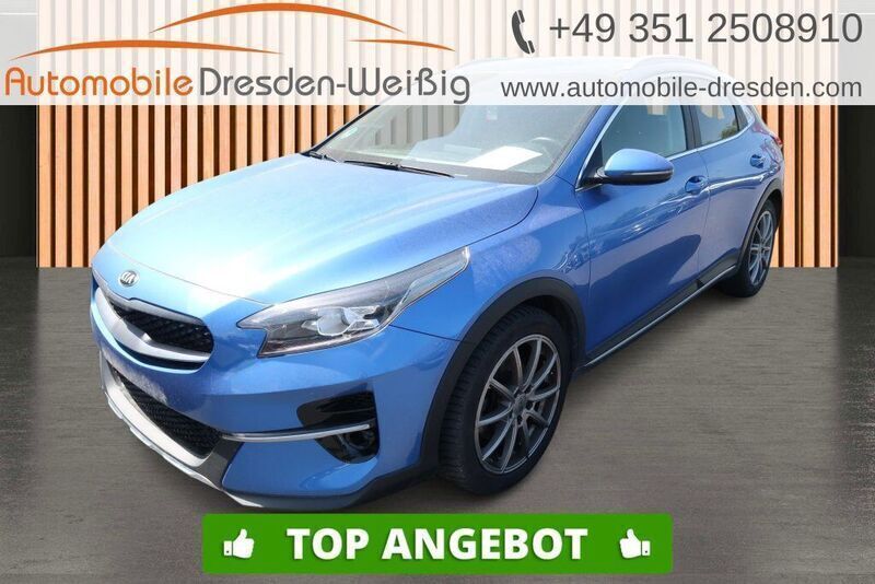 Blau Gebraucht 2021 Kia XCeed Gold SUV | 15.980 € (Superpreis) - Bild 1/3
